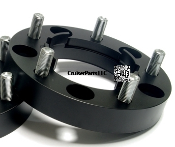 Modal Additional Images for 98-07 UZJ100 1.25" - 5 on 150mm Wheel Spacers - Full Float Front