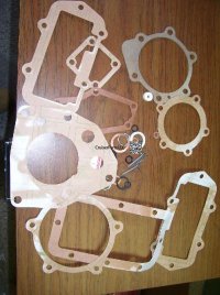 Transfer case gasket kit 1980 and older