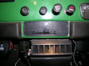FJ40 OEM Radio Blank