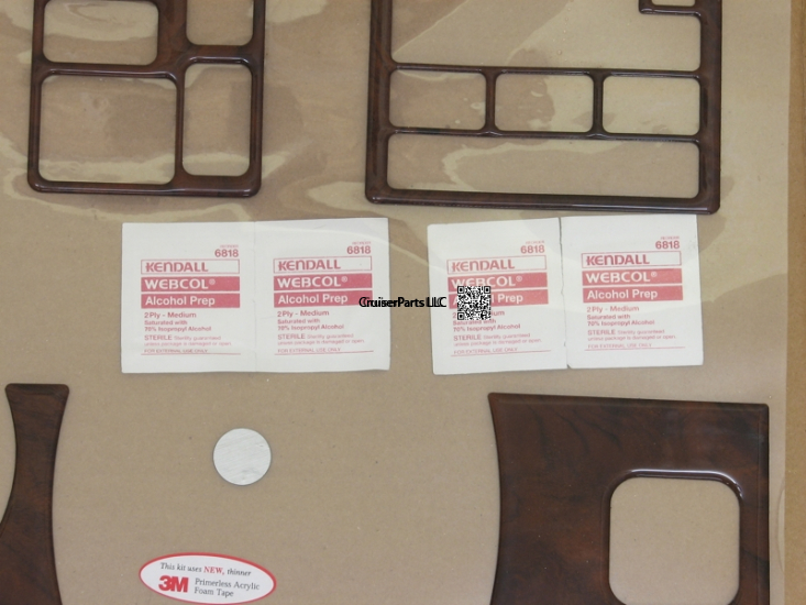 Modal Additional Images for Wood Grain Dash Stickers LX450 95-97