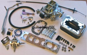 Deluxe Weber Carburetor Kit 38 DGES 1969-1974