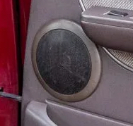 Front Door Speaker Grill for 1991-1994 Brown
