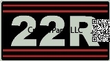 22R Valve Cover Decal