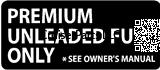 Premium Unleaded Fuel Only Decal