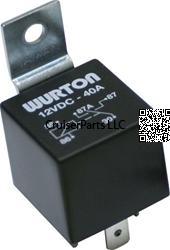 5-Prong 40A 12V Relay (40A-12V)